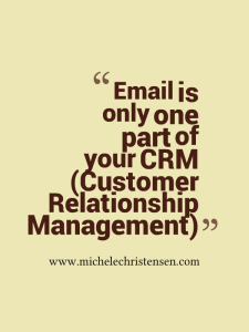 There's more to CRM than email