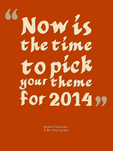 Solopreneur theme for 2014