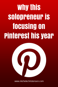 Why this solopreneur is focusing on Pinterest
